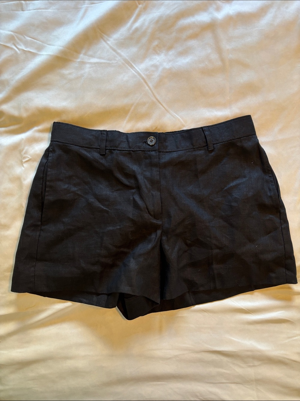 J. Crew Black Women's Linen Shorts